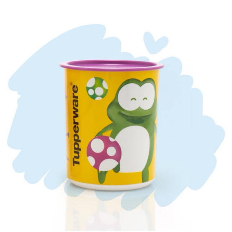 MOMO TUPSHOP - FROGGY CANISTER NEW & ORIGINAL TUPPERWARE