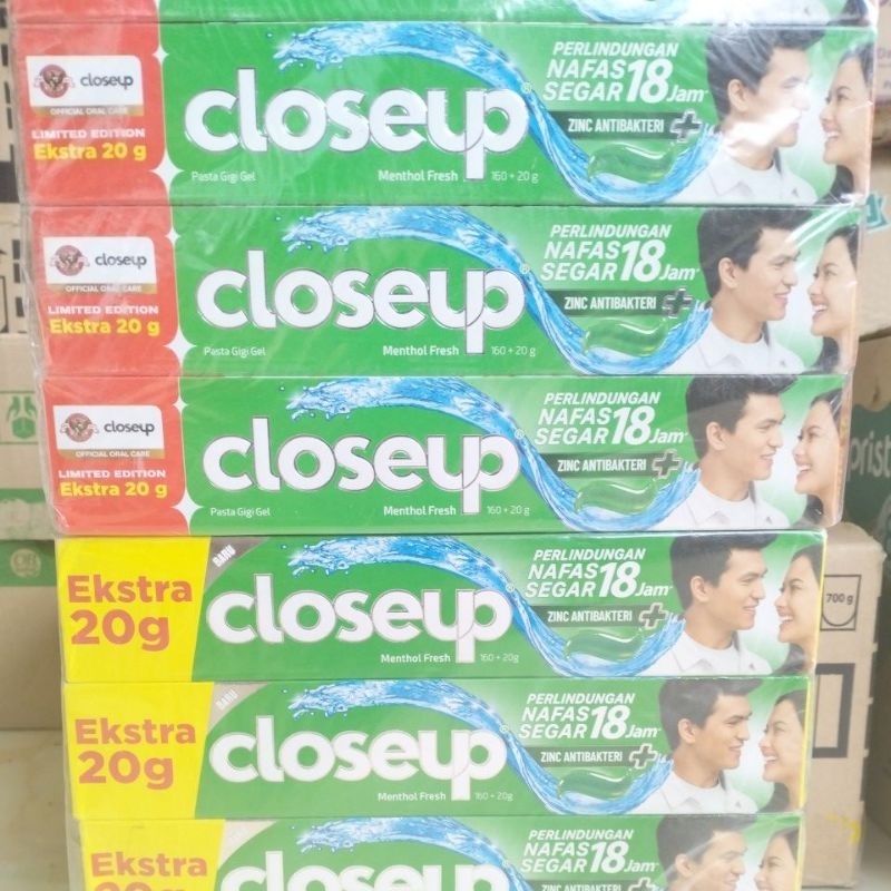 pasta gigi close up 160+20 gram