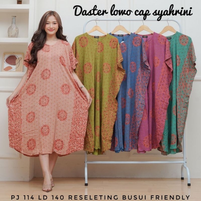 Daster Lowo kekinian Cap Syahrini / Daster wanita kekinian
