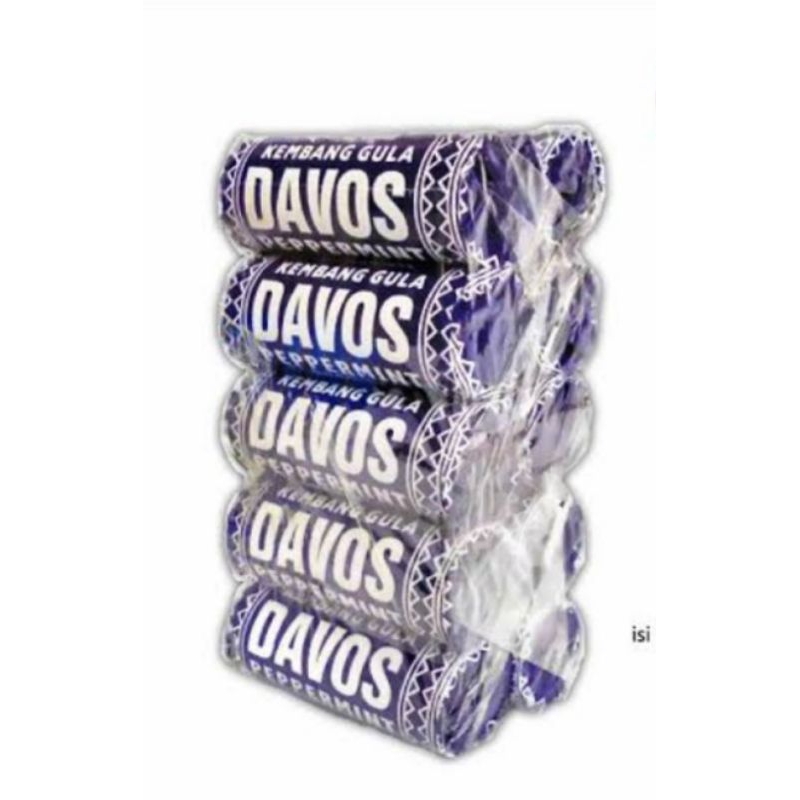 

DAVOS PEPPERMINT PERMEN JADUL 1 PAK ISI 10 ROLL