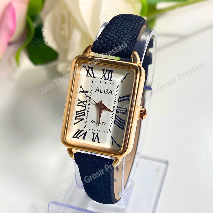 Jam Tangan Wanita / Jam Tangan Segiempatnya Kecil Wanita