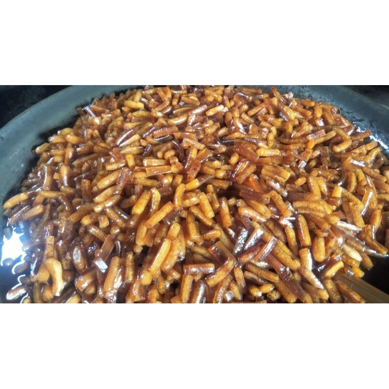 

Krecek Kulit Kerbau mentah siap goreng