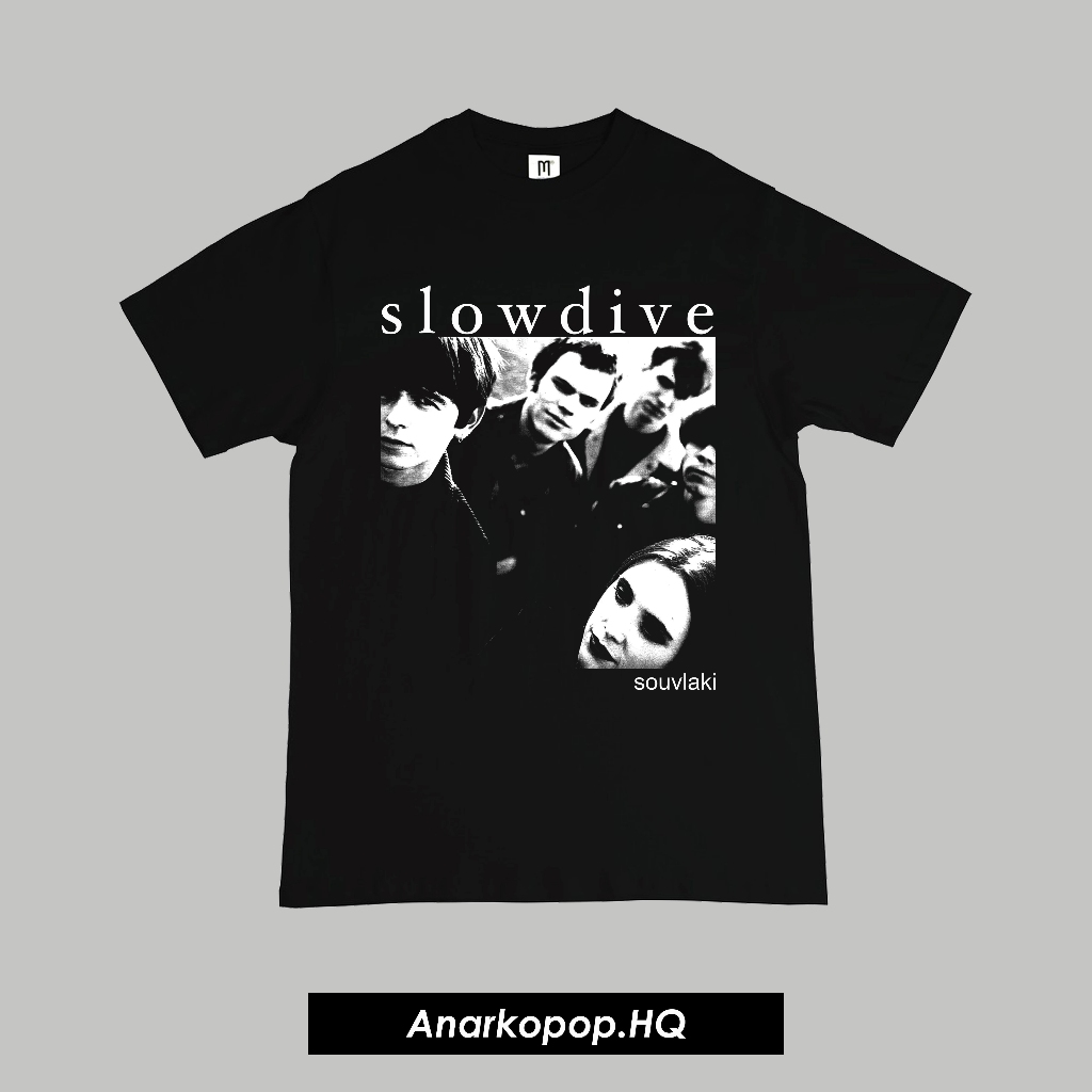 KAOS BAND SLOWDIVE / TSHIRT MUSIC / SHOEGAZE