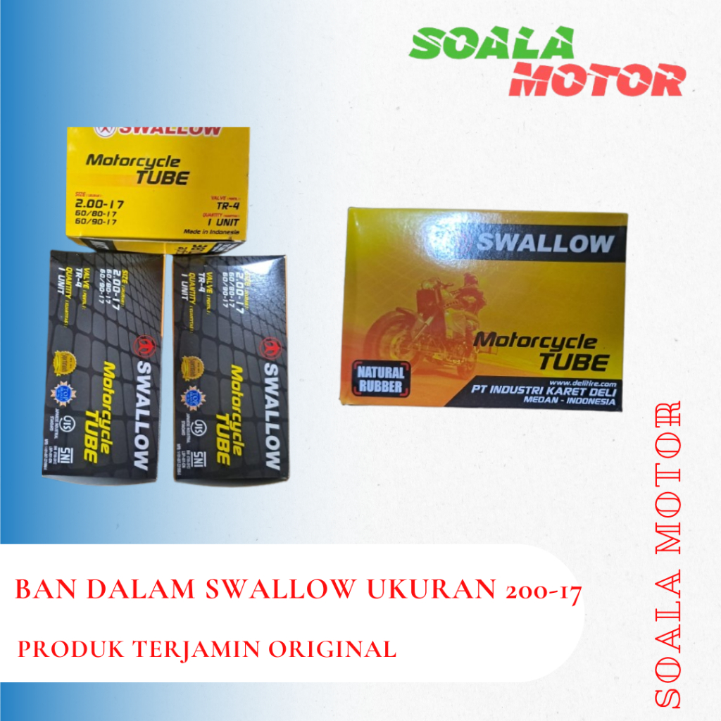 Ban dalam 200 ring 17 swallow