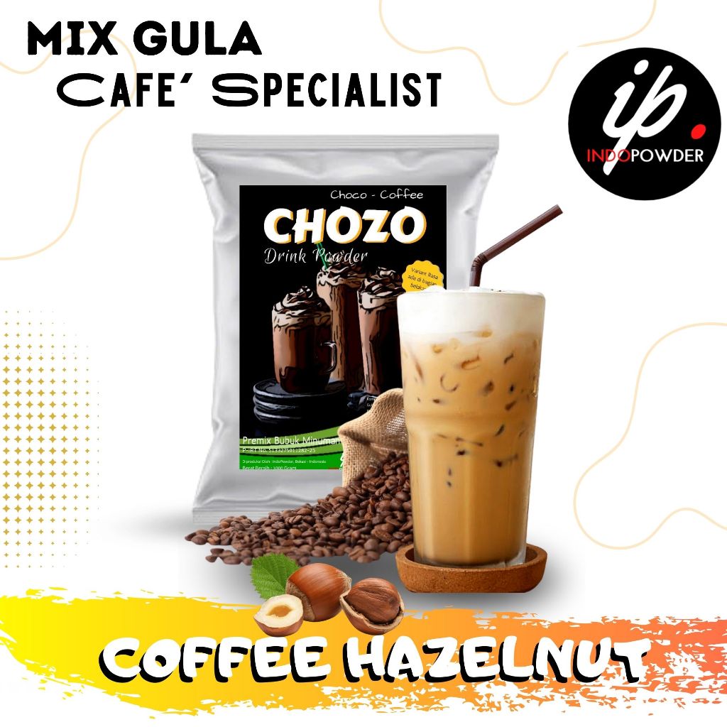 

IP Kendal - Bubuk Minuman Rasa COFFEE HAZELNUT 1Kg Untuk Cafe, Resto & Usaha Minuman