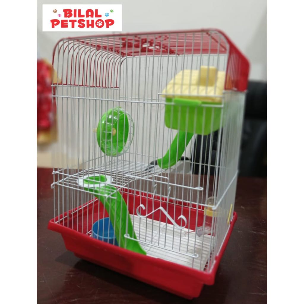 Kandang Hamster Octagon HM 128 30x23x41 Hamsters Cage