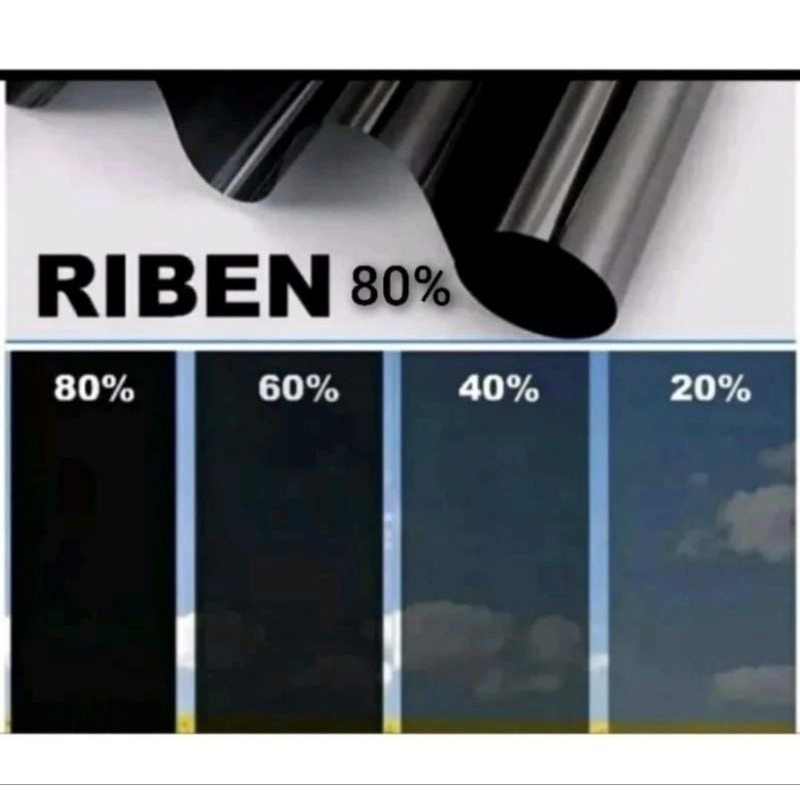Kaca Film/Riben 20%40%60%80%/Kaca Film Mobil/Kaca Film Jendela/Kaca Film