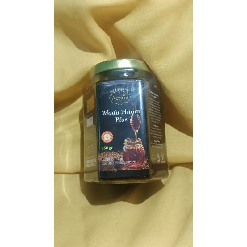 

MADU HITAM PLUS AZZURA DENGAN HABBATUAUDA DAN PROPOLIS