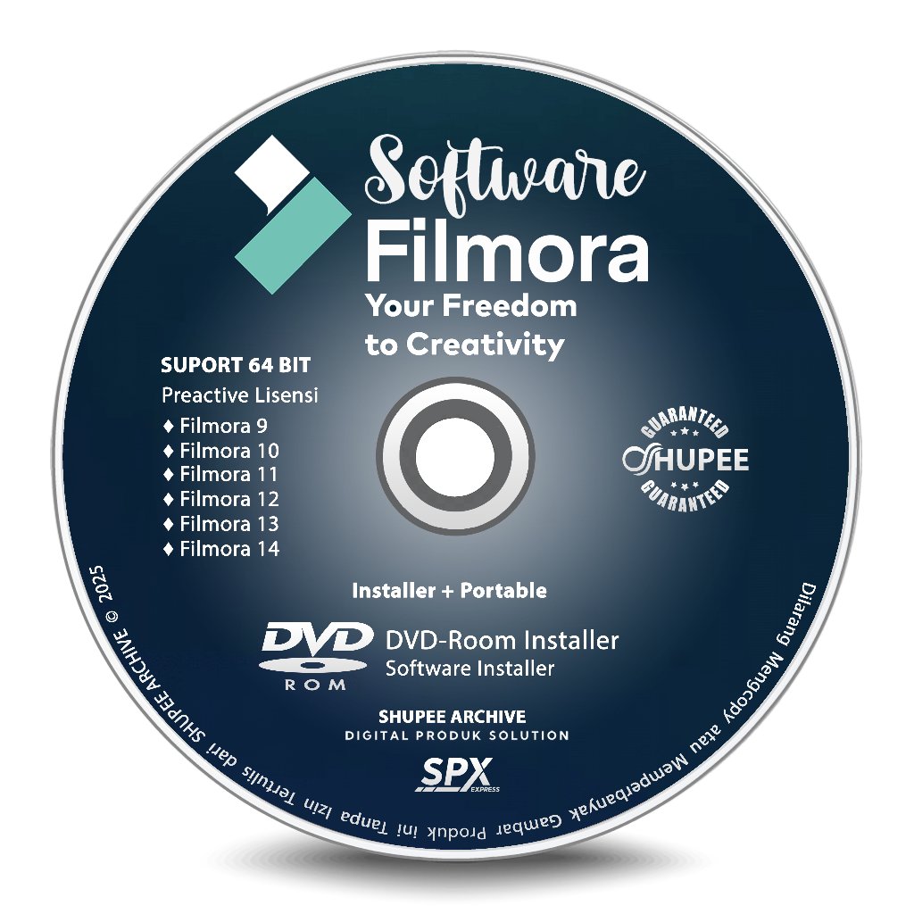 CD/DCD Software Filmora 9 10 11 12 13 14 Preactive
