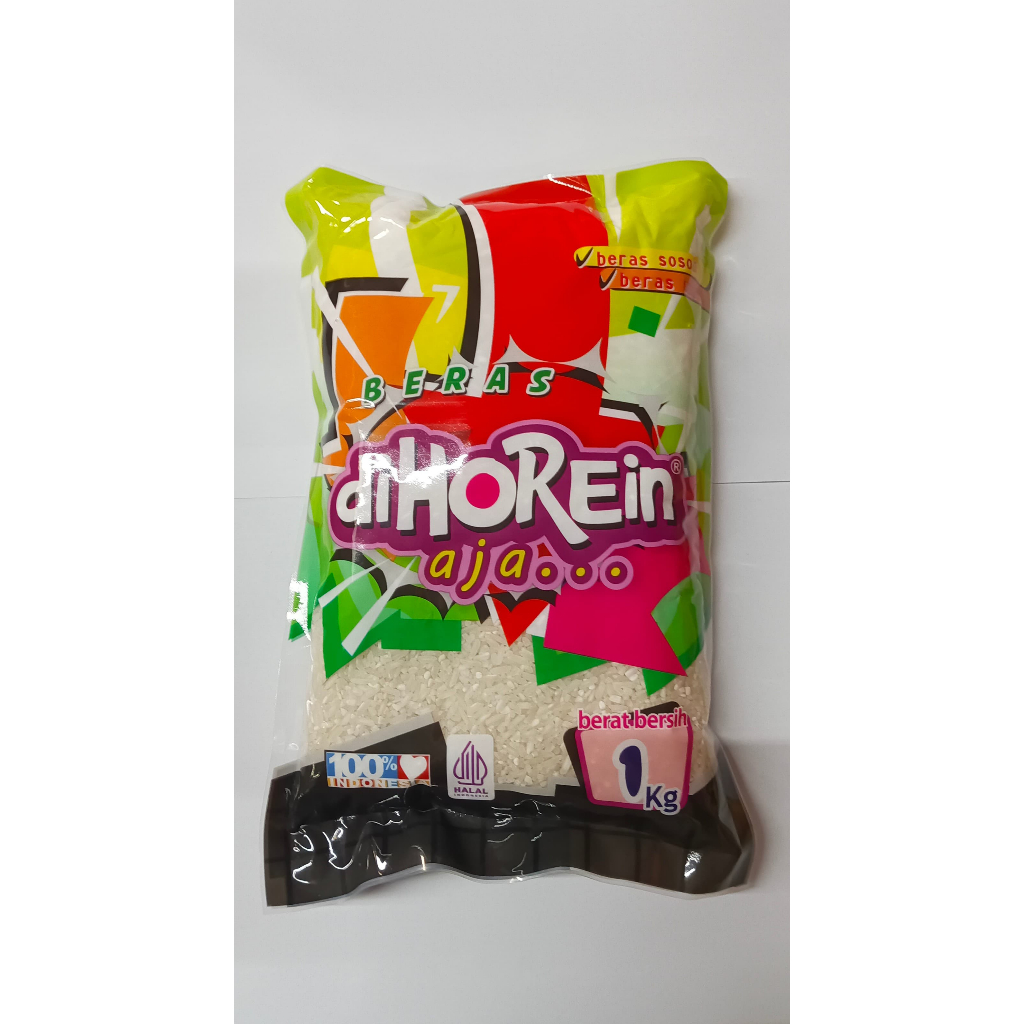 

Beras diHOREIN 1kg BEST SELLER Murah Ekonomis Putih Bersih Enak Tingkat Patah Tinggi