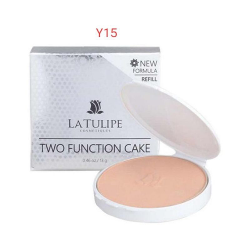 La Tulipe Refil Two Faction Cake/Bedak Padat.