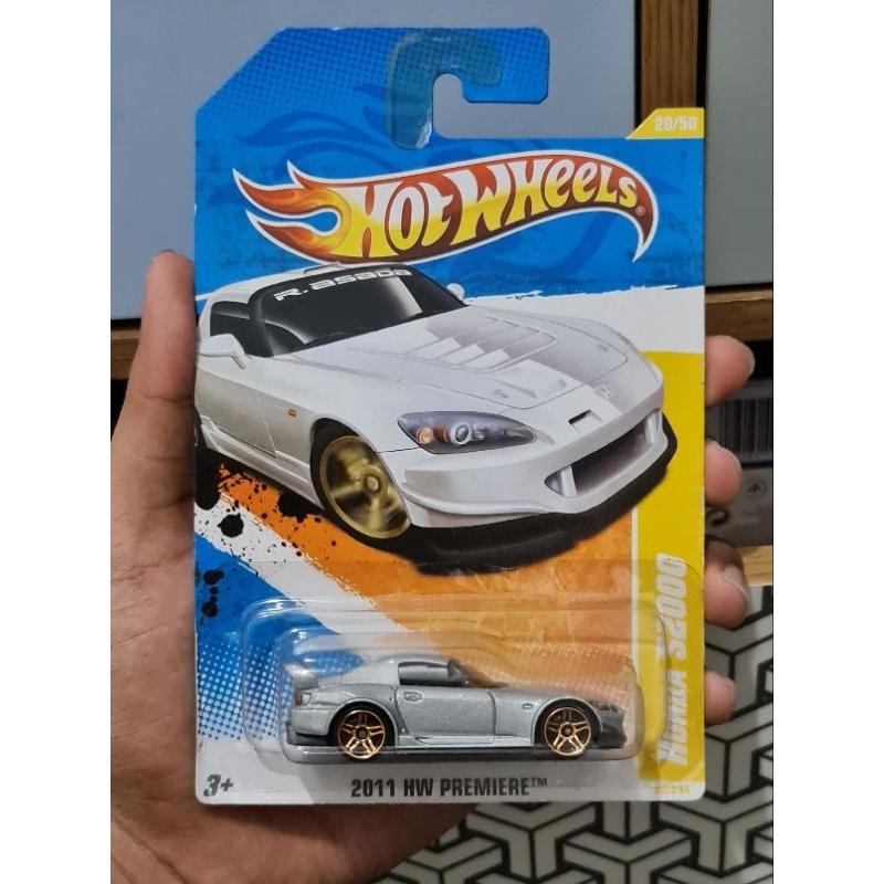 Hotwheels Honda S2000 2011 HW Premiere Silver