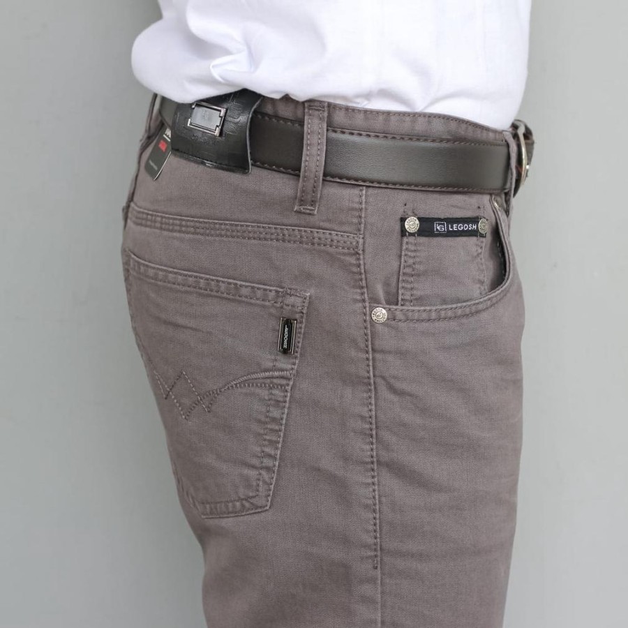 LEGOSH JEANS Celana Panjang Kanvas Legosh Casual Bahan Original Premium
