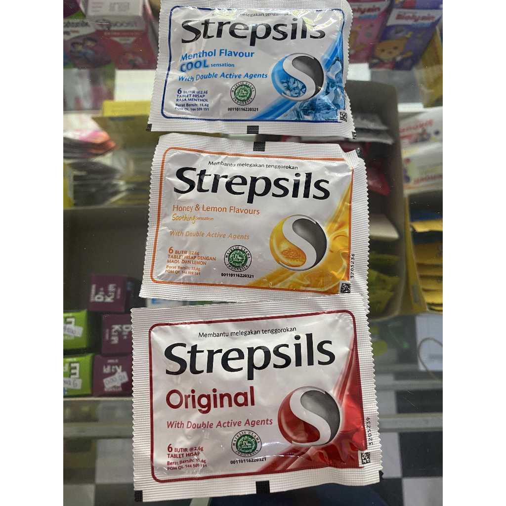 

Strepsils lozenges 6 butir all varian permen melegakan tenggorokan