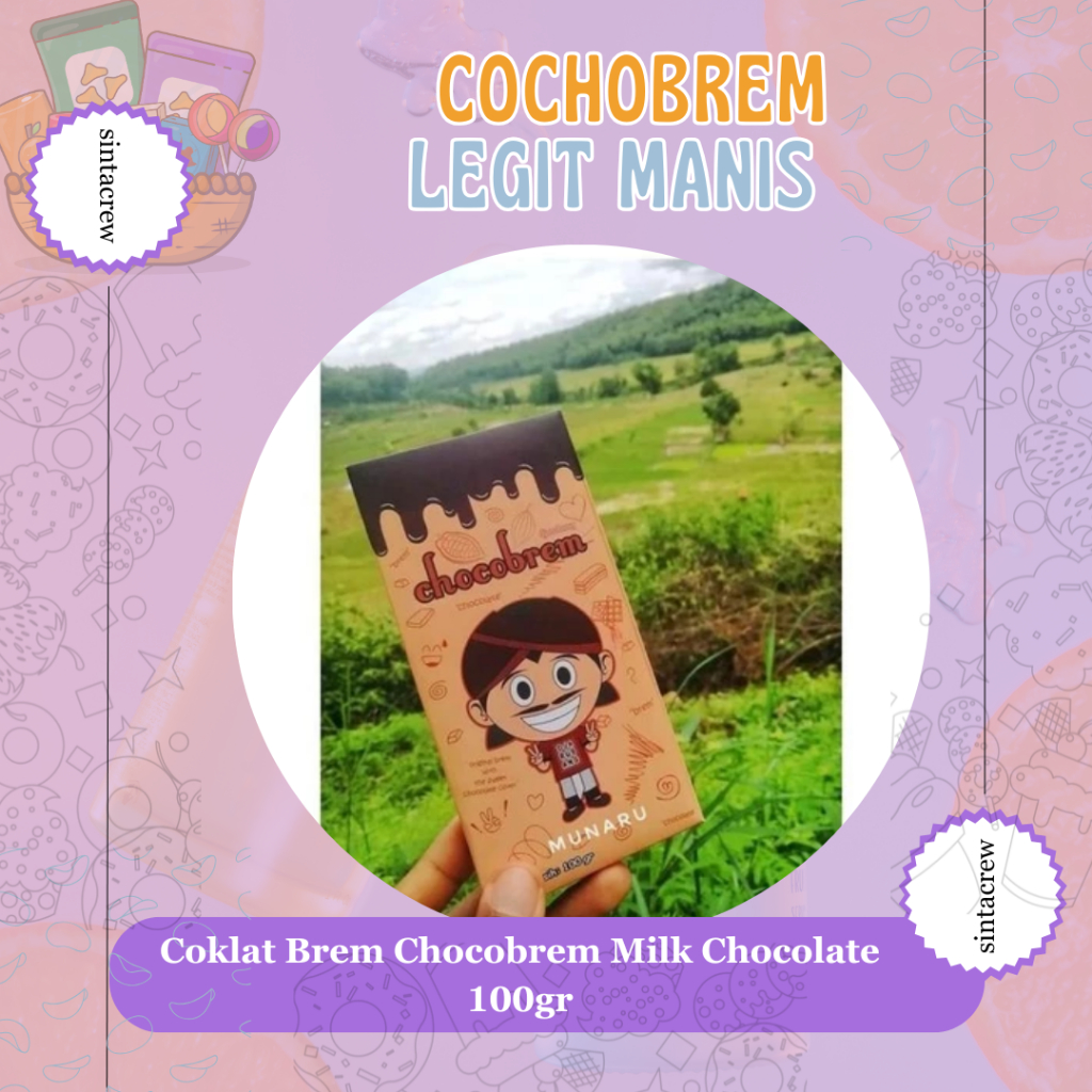 

Coklat Brem Chocobrem Milk Chocolate 100gr