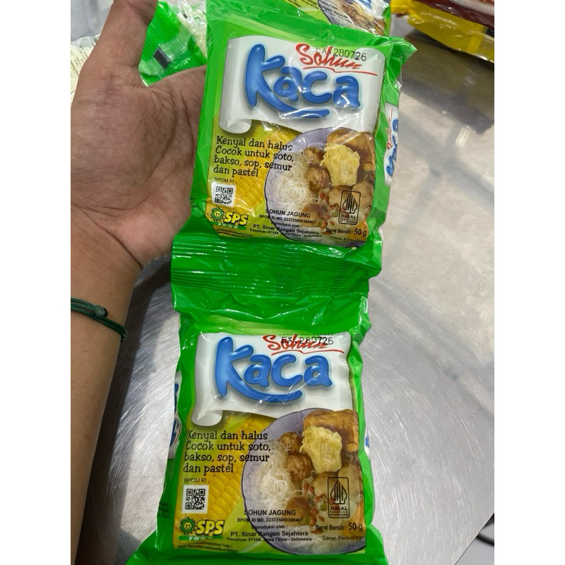 

Sohun Kaca 50gr per 1pcs