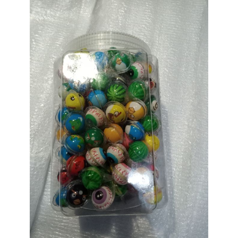 

DSM LUNAK MINI ISI 200 PCS PERMEN LUNAK GUMMY EYEBALL HALAL Cemilan Bola