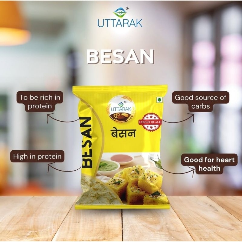 

Besan Flour Uttarak 500g