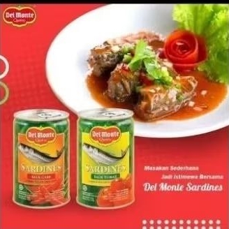 

SARDEN DELMONTE SAOS TOMAT & SAOS CABE 155 GRAM