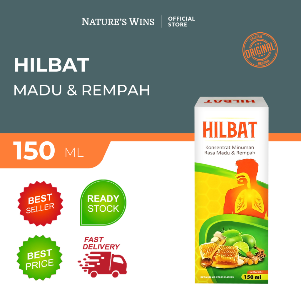 

HILBAT KONSENTRAT RASA MADU DAN REMPAH 150 ML