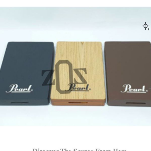 Mini Cajon Kahon Akustik Travel Signature Pearl Premium