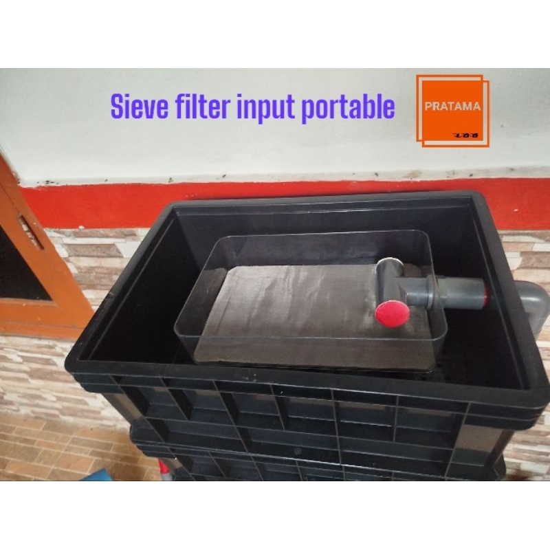 sieve filter kolam mess 100 akrilik portable