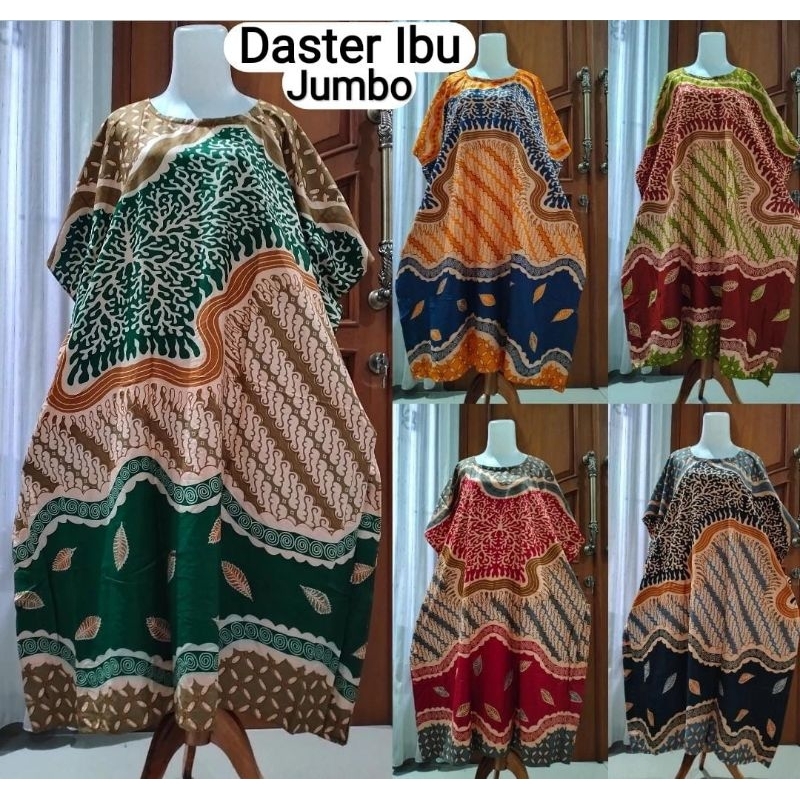 IKA YULIANI/Daster Ibu Jumbo/Daster Jumbo Kancing 2/LD135