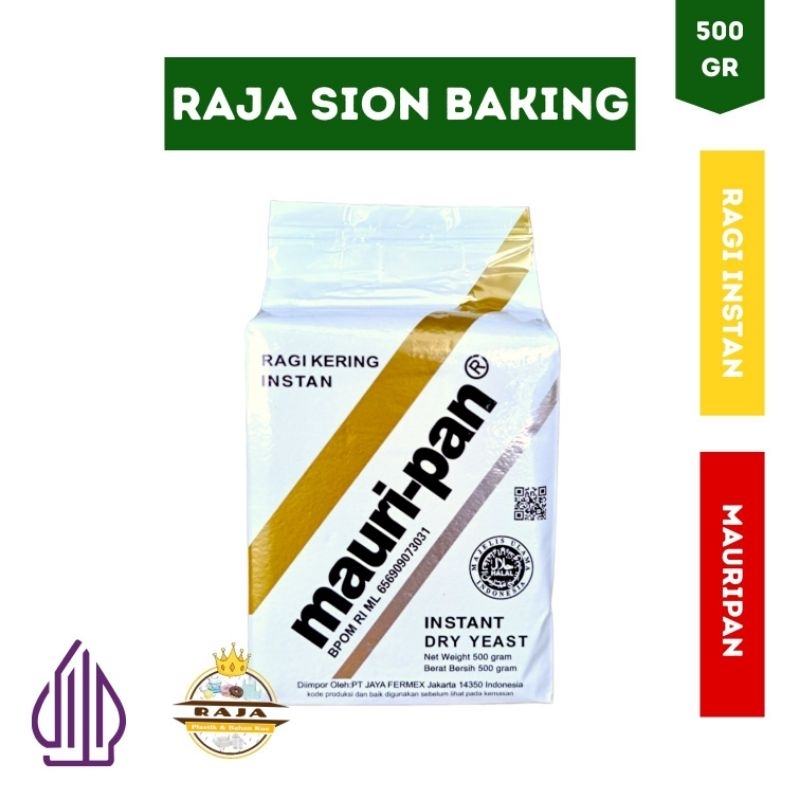 

Mauripan Instant Dry Yeast Ragi Instan 500gr