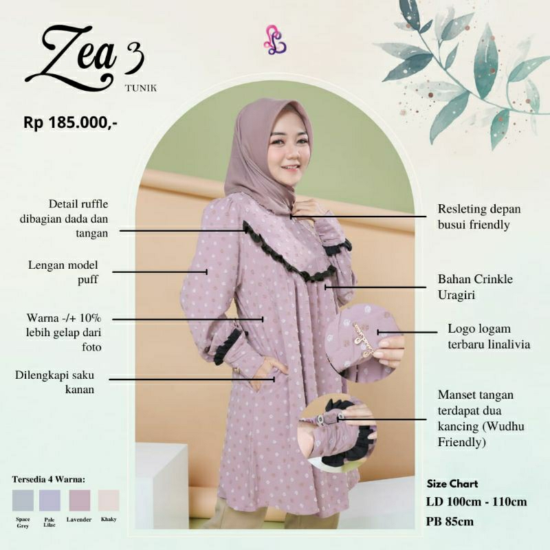 Tunik Zea by Linalivia