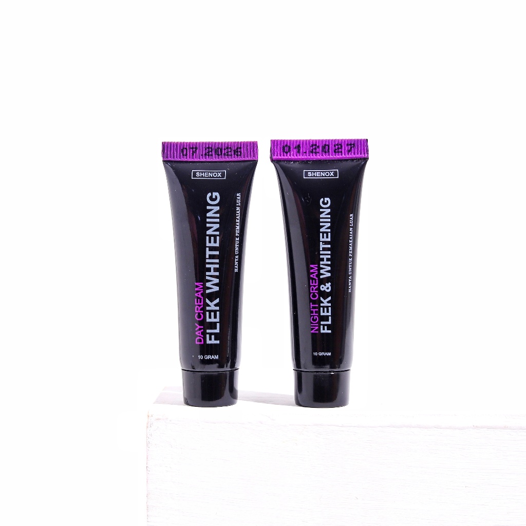 Shenox Flek Hitam Salep Day Flek & Salep Night Flek Whitening Resmi BPOM | Paket Salep Dark Spot Fok