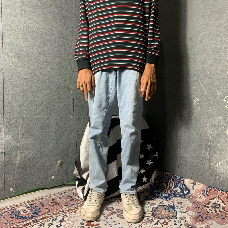LIGHT BLUE JEANS GUESS REGULAR FIT SECOND ORIGINAL