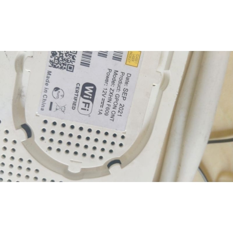 ZTE F609 POT BIRU FIBERSTAR V3