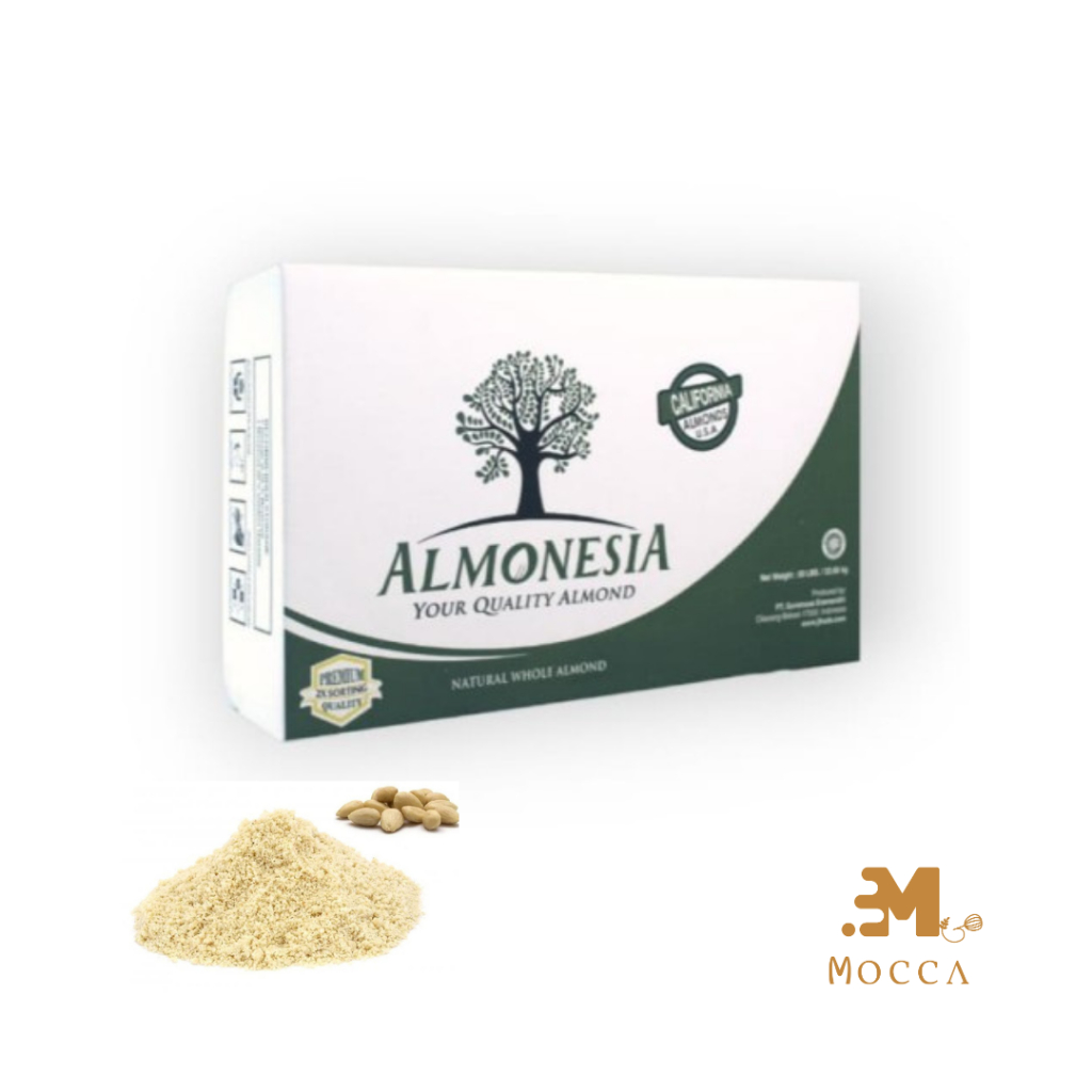 

ALMONESIA BUBUK (ALMOND POWDER) REPACK 1KG 500GR