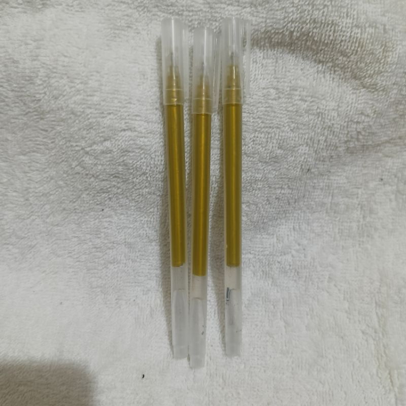 

pen pena pulpen Glitter emas gold