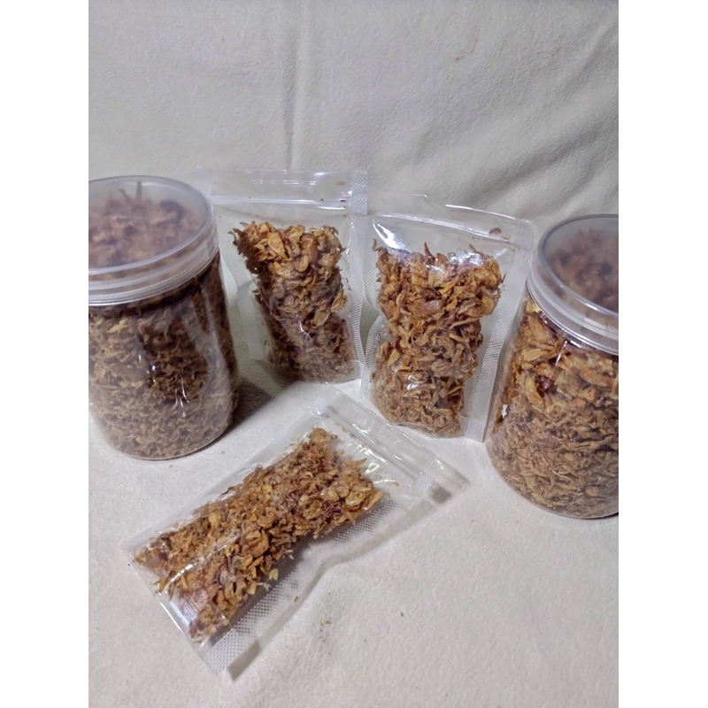 

bawang goreng ori100gr/bawang brebes asli/cemilan enak/lauk pauk brebes