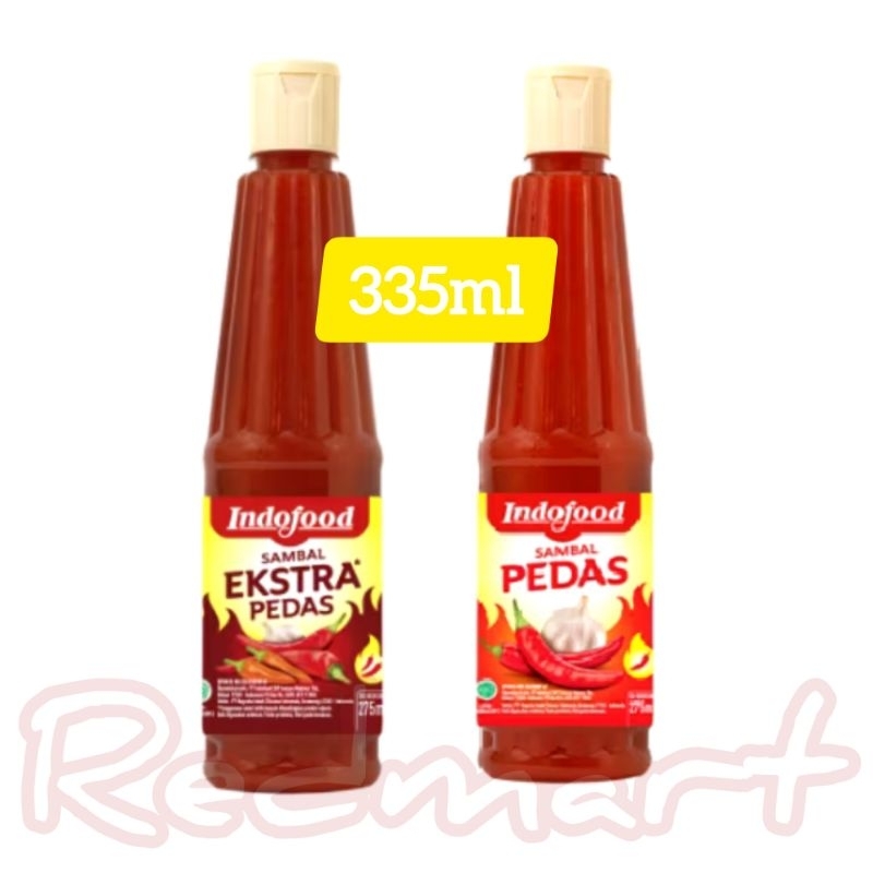 

Indofood Saus Sambal Pedas / Extra Pedas Botol 335ml
