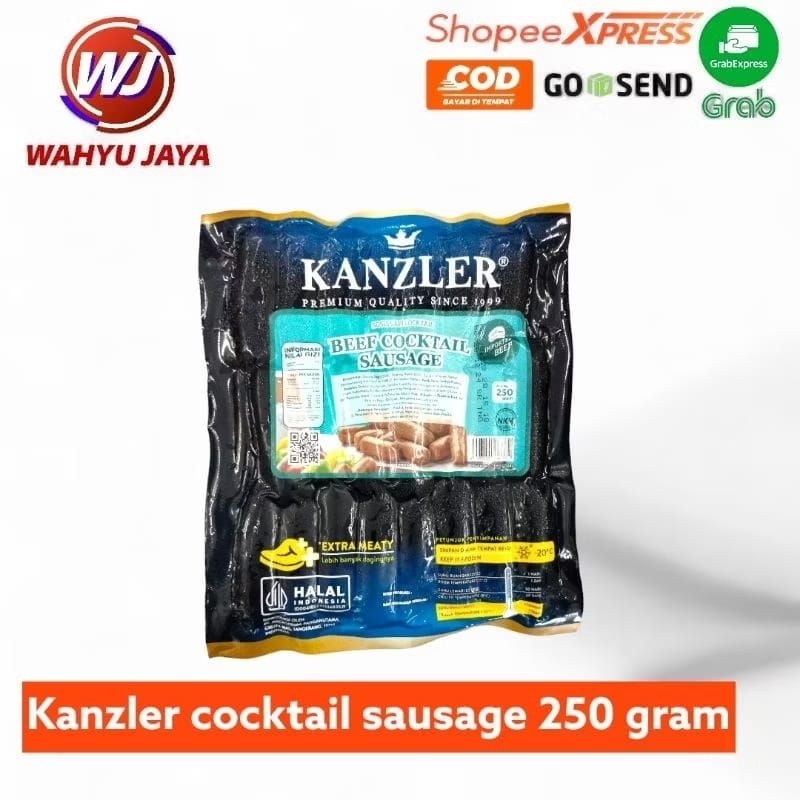 

kanzler beef cocktail sausage 250gram