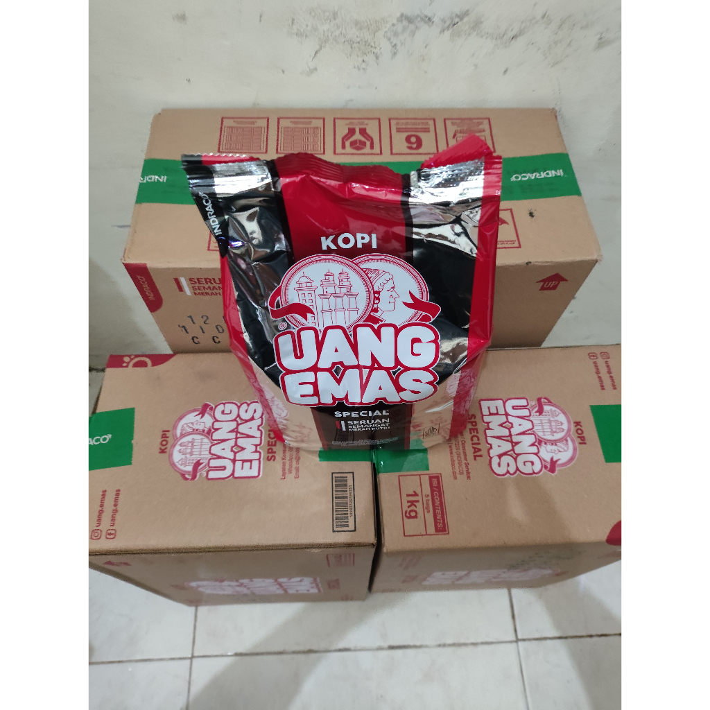 

Cahayadstore Kopi Uang Emas 1 Dus ( Isi 5 X 1 Kg )
