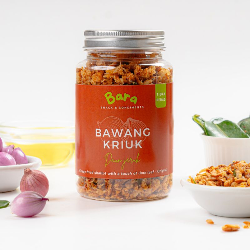 

BARA BAWANG GORENG KRIUK DAUN JERUK - TIDAK PEDAS