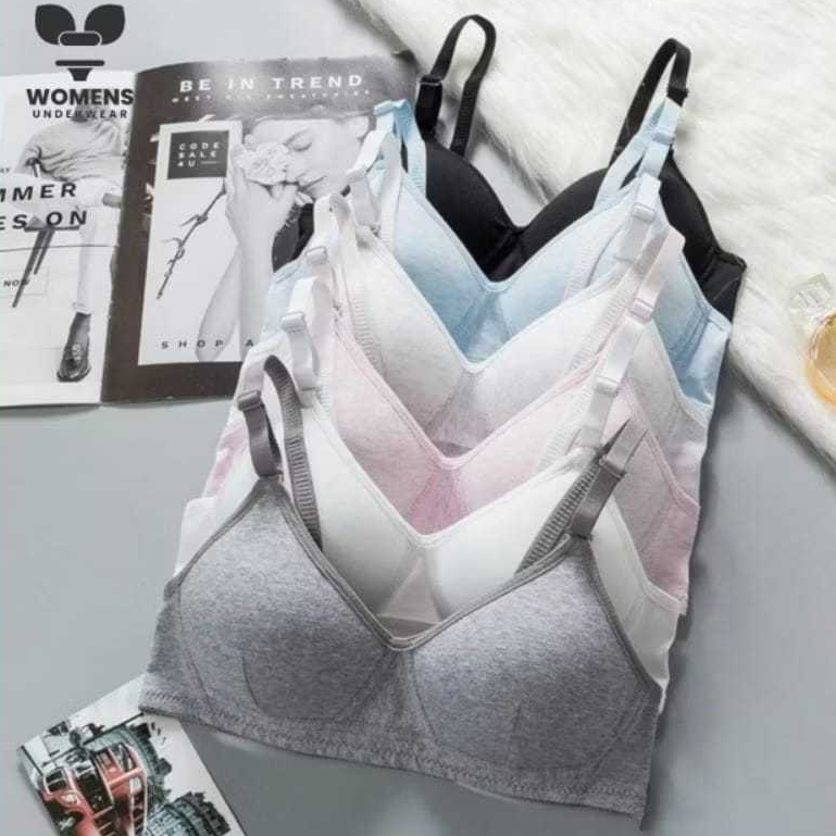 Grosir Bra 6 pcs || Bra wanita Remaja || Bra wanita Dewasa Terkini