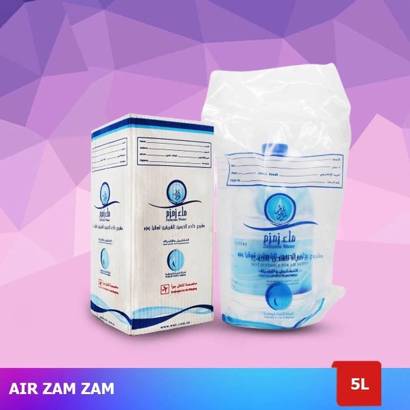 

[ DIJAMIN ORIGINAL ] Air Zam Zam 5 liter, Air Zamzam asli, Zamzam Water Original 100%