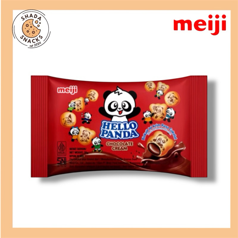 

Hello Panda Chocolate Cream | Biskuit Isi Krim Rasa Coklat | Jajan Murah | Ecer
