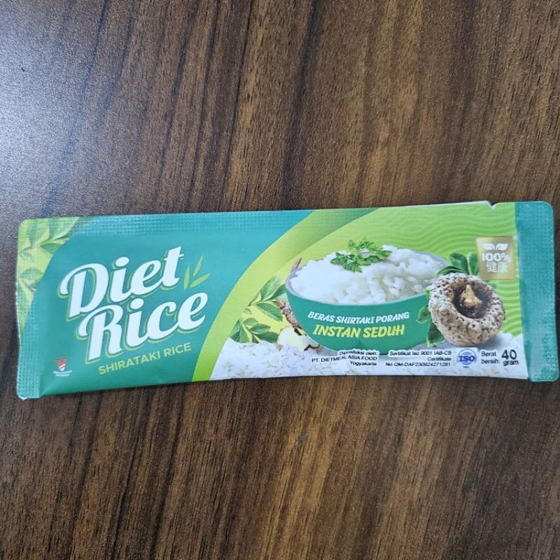 

Beras Porang Shirataki DIETRICE sacet 40 gram