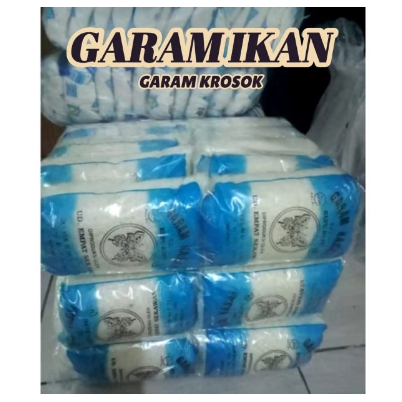 

GARAM IKAN / GARAM KASAR / GARAM KROSOK 1kg