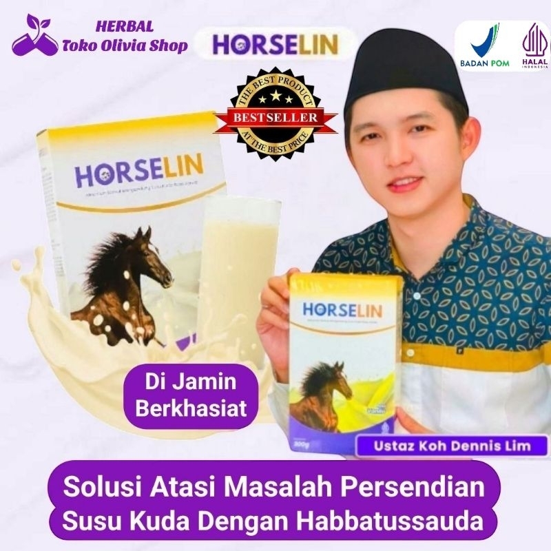 

HORSELIN (promo 200g) Susu Kuda Solusi Atasi Asam Urat, Nyeri Sendi, Kolesterol, Tulang Keropos Dll~ 100% Jaminan Original