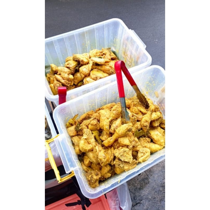 

KIRIM INSTANT Ayam Ungkep Bumbu Kuning / Serundeng 10 Potong