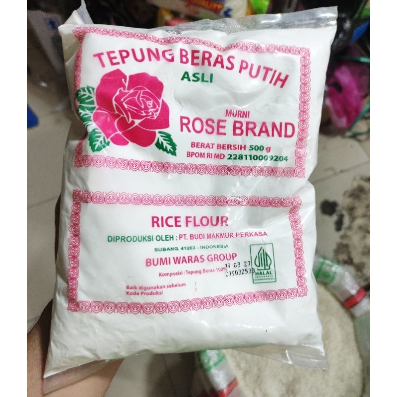 

Tepung Beras Putih Cap Rose Brand 500gr RoseBrand 500 gr
