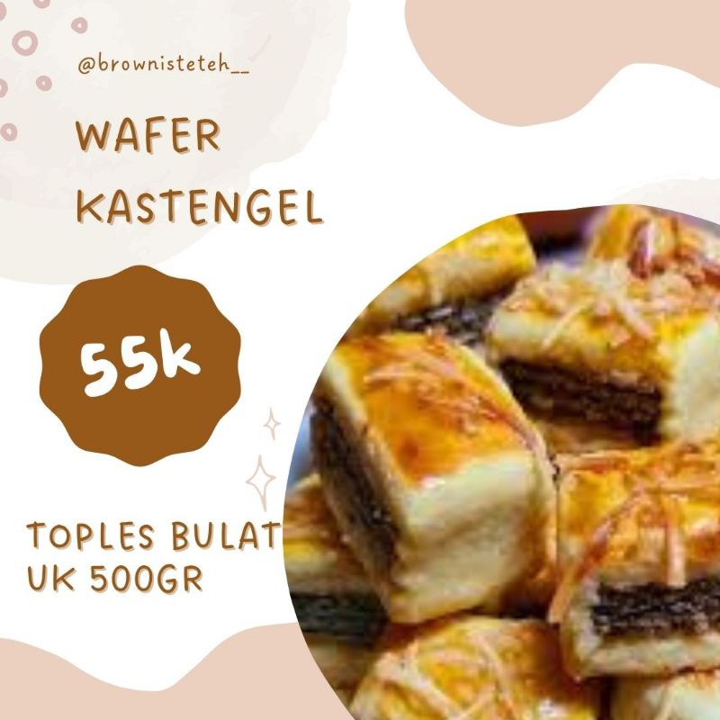 

WAFER KASTENGEL TOPLES BULAT 500G