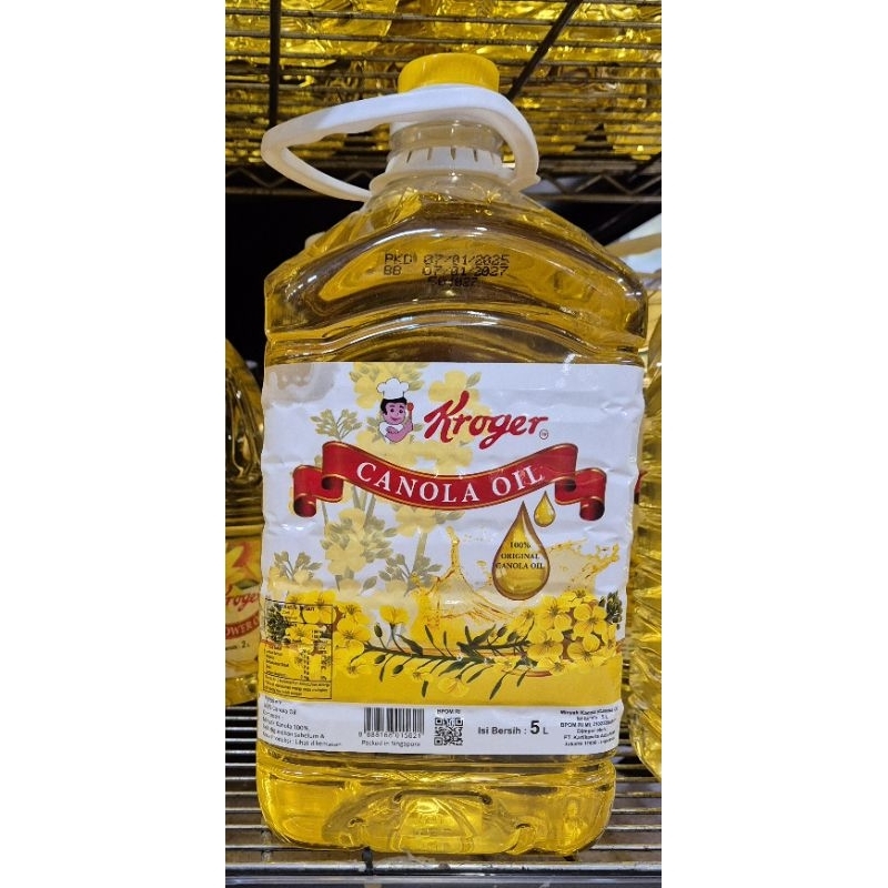 

Minyak Canola KROGER Canola Oil 5 Liter - RM.