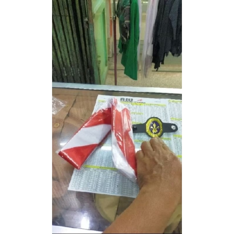 Dasi Pramuka Pembina Kacu Plus Ring Panjang 170 Bahan Katun Untuk Guru Dan Pembina Pramuka